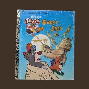 Disney's TaleSpin: Ghost Ship Little Golden Book
